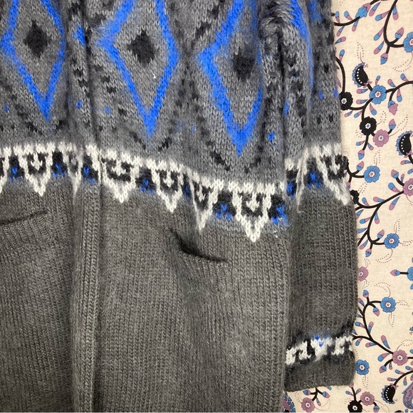 Free People nordic mohair duster sweater - Picture 6 of 7